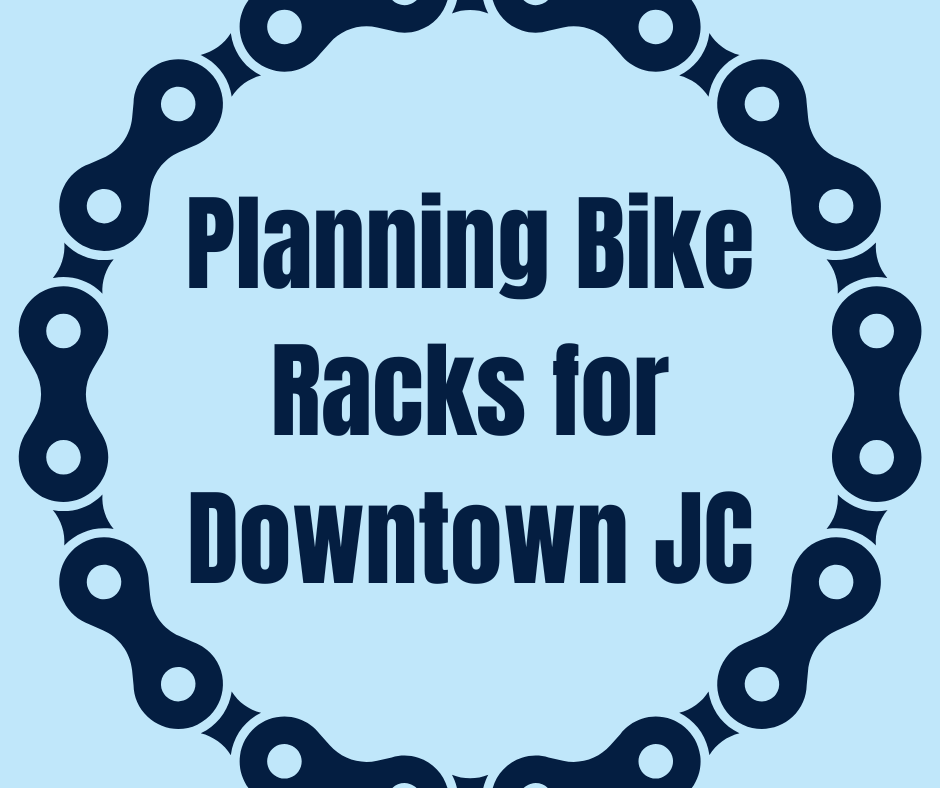 Planning Downtown JC Bike Racks with the Main Street Director